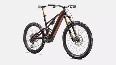 S-WORKS Turbo Levo 4 | gloss red pearl / black / metallic white silver