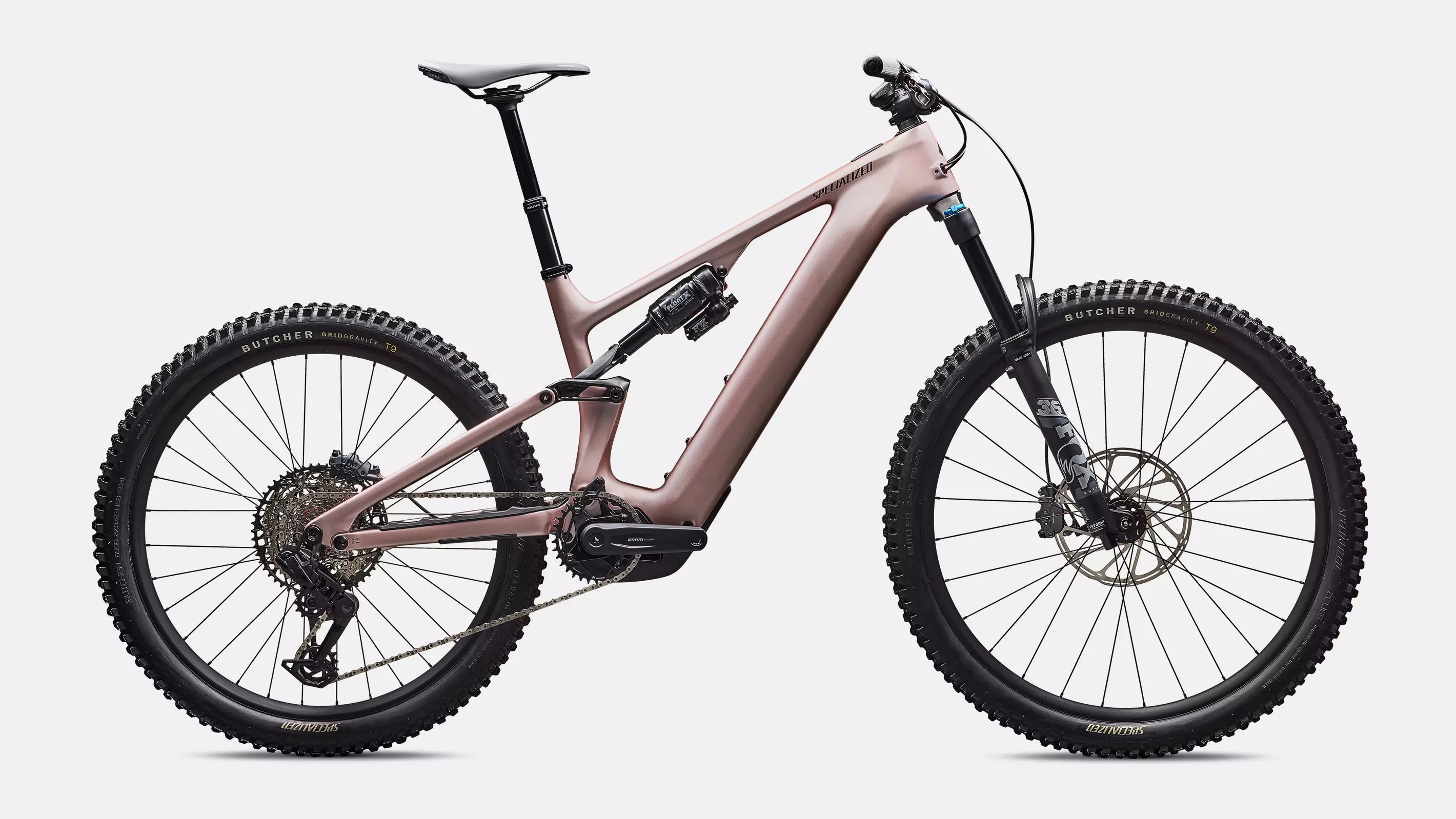 SPECIALIZED Turbo Levo 4 Comp Carbon | satin champagne/metallic obsidian