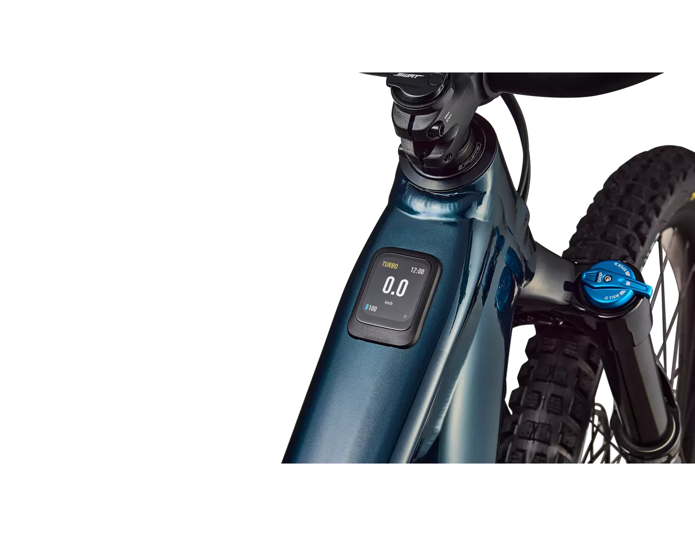 SPECIALIZED Turbo Levo 4 Comp Alloy | gloss deep lake metallic / dune white