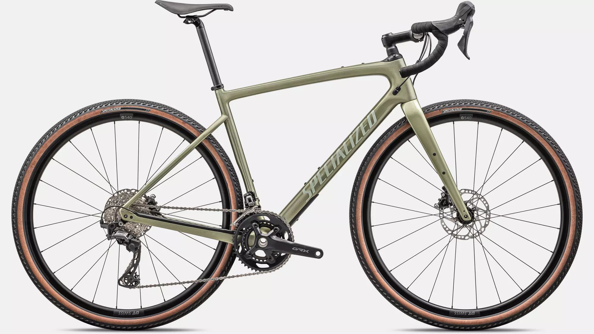 SPECIALIZED Diverge Sport Carbon | satin metallic spruce / spruce