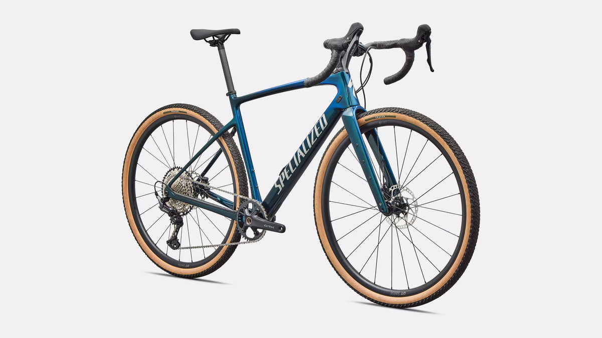 SPECIALIZED Diverge Sport Carbon | emerald metallic/silver dust