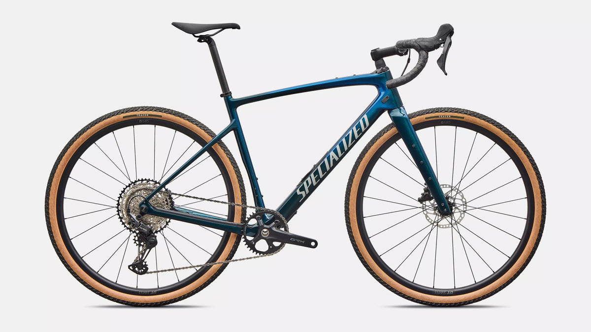 SPECIALIZED Diverge Sport Carbon | emerald metallic/silver dust