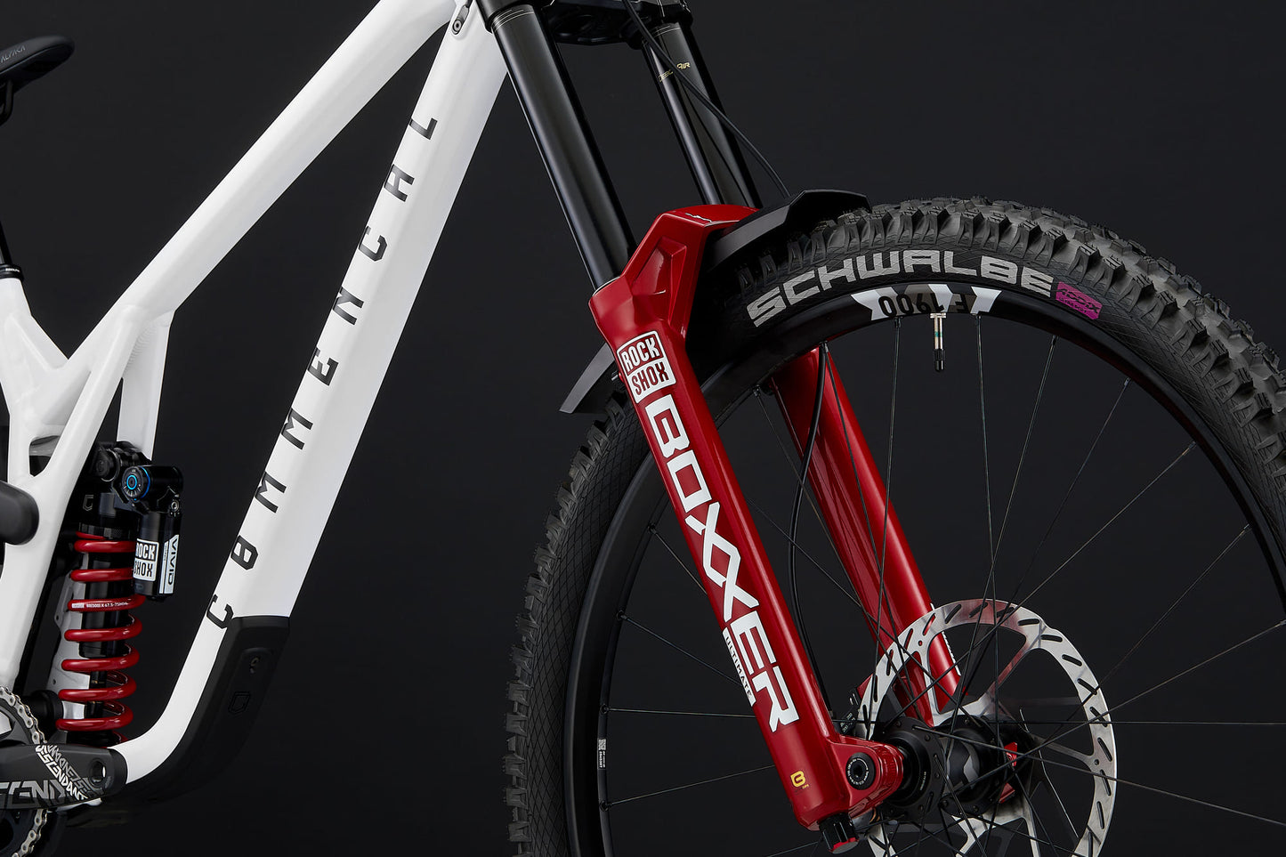 COMMENCAL Surpreme DH V5 RockShox | pure white