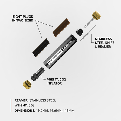 LEZYNE Pro Tubless Kit | black