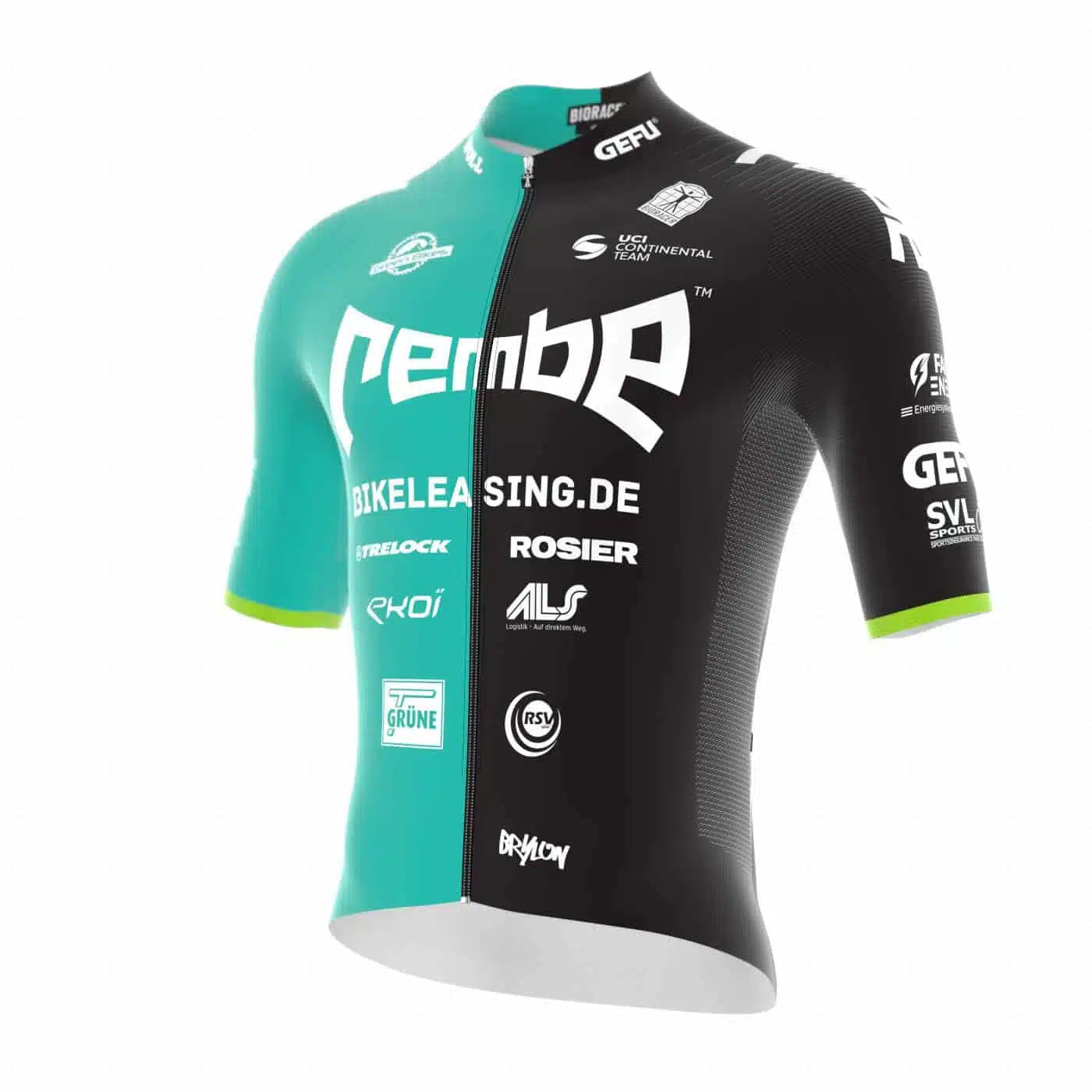 REMBE Pro Cycling™ Team Sauerland – Trikot kurz 2024 | green/black
