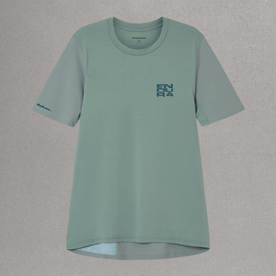 ENDURA W Alltrack Ride Tech Tee | green