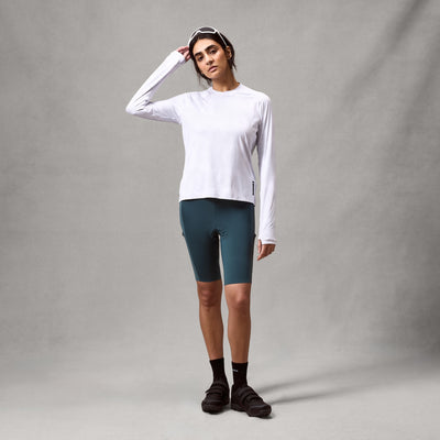 ENDURA W Alltrack Roam L/S Tech Tee | white