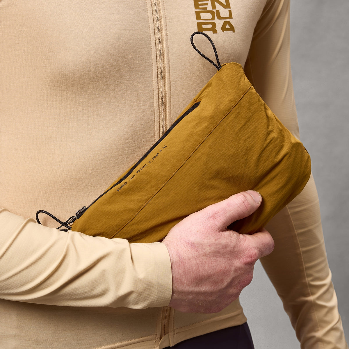 ENDURA Alltrack Ride Packable Jacket | bronze
