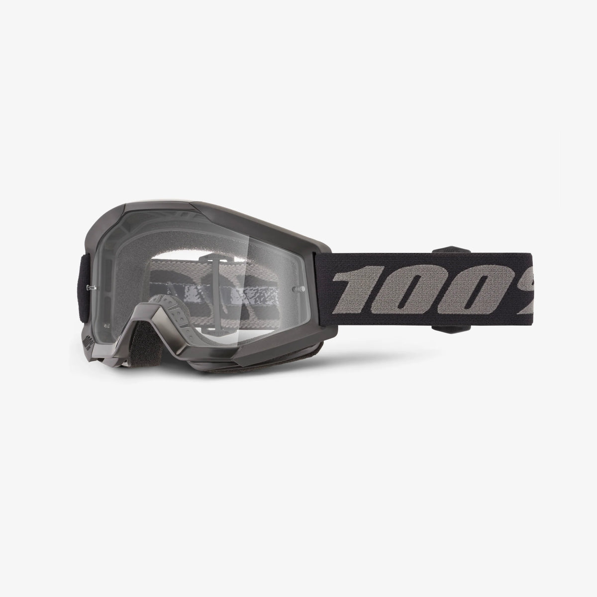 100% Strata Mini Goggle Clear | black