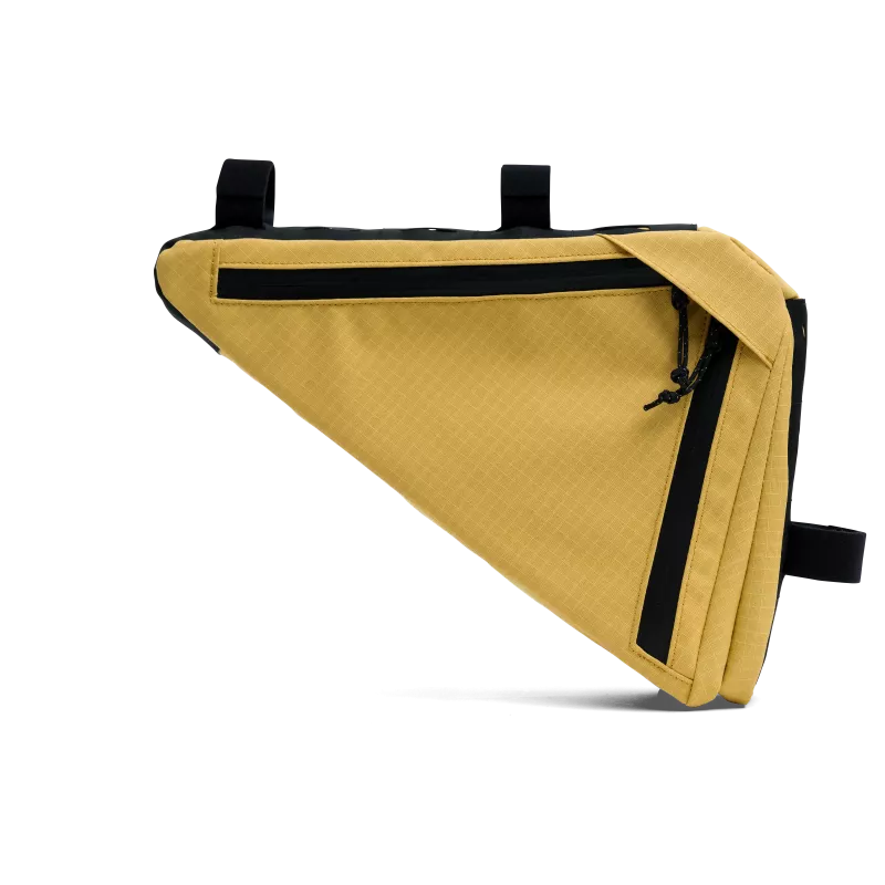 CAPSULED Triangle Bag | ochre