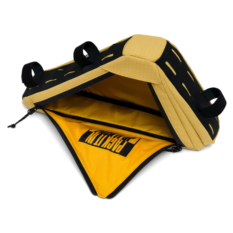 CAPSULED Triangle Bag | ochre