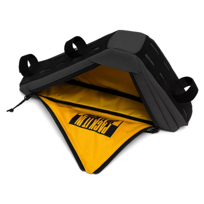 CAPSULED Triangle Bag | volcanic ash