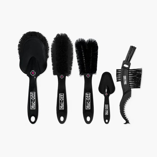 MUC-OFF 5x Premium Bürsten Kit | black