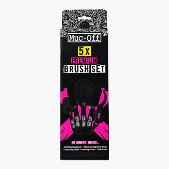 MUC-OFF 5x Premium Bürsten Kit | black