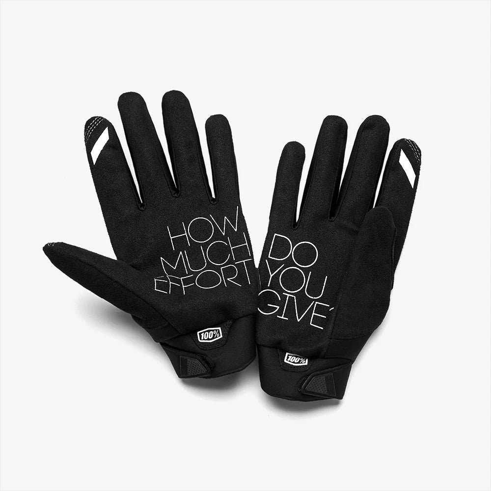 100% Brisker MTB Handschuhe | black