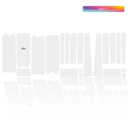 UNLEAZHED Rahmenschutzfolie Gravelbike | clear matt