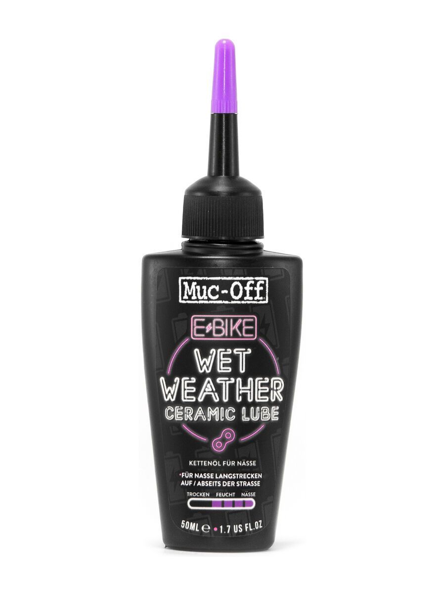 MUC-OFF e-Bike Kettenöl Wet Chain Lube  50ml
