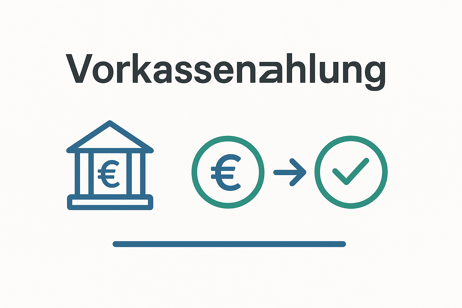 einfaches bild ohne fahrrad für vorkassenzahlung auf deutsch