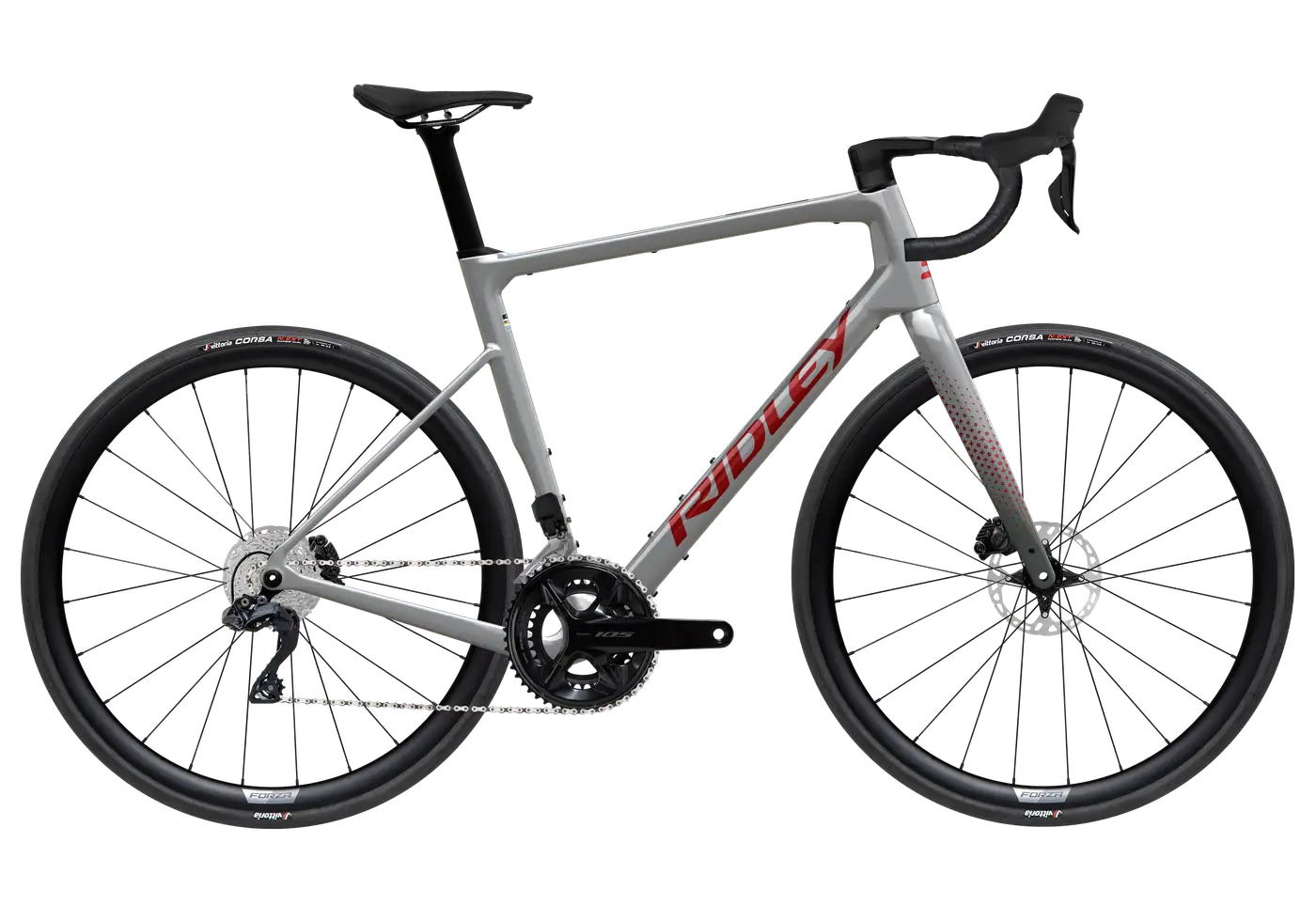 RIDLEY Grifn RS 105 DI2 | grey/red