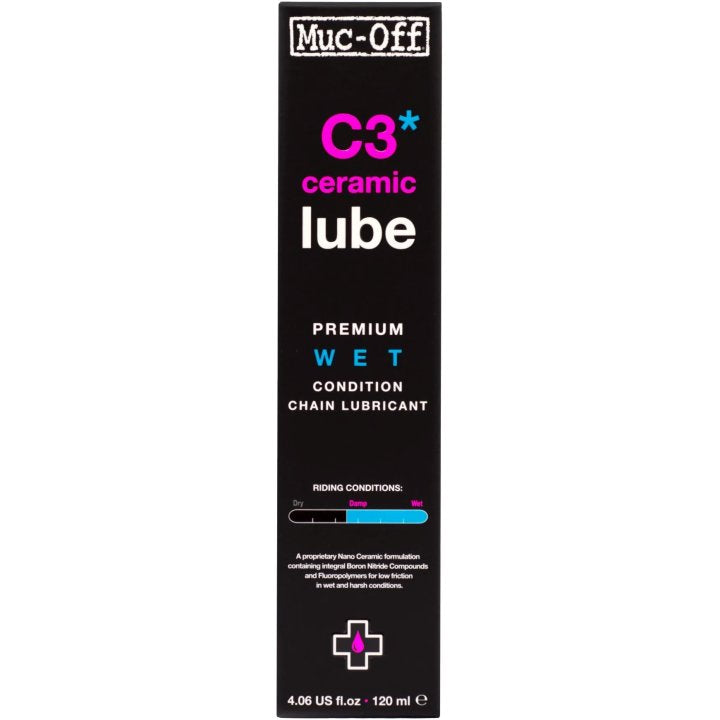 MUC-OFF C3 Wet Ceramic Lube - 120 ml