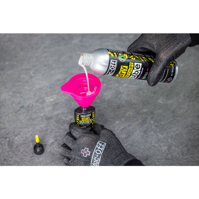 MUC-OFF Collapsible Silicone Funnel - small