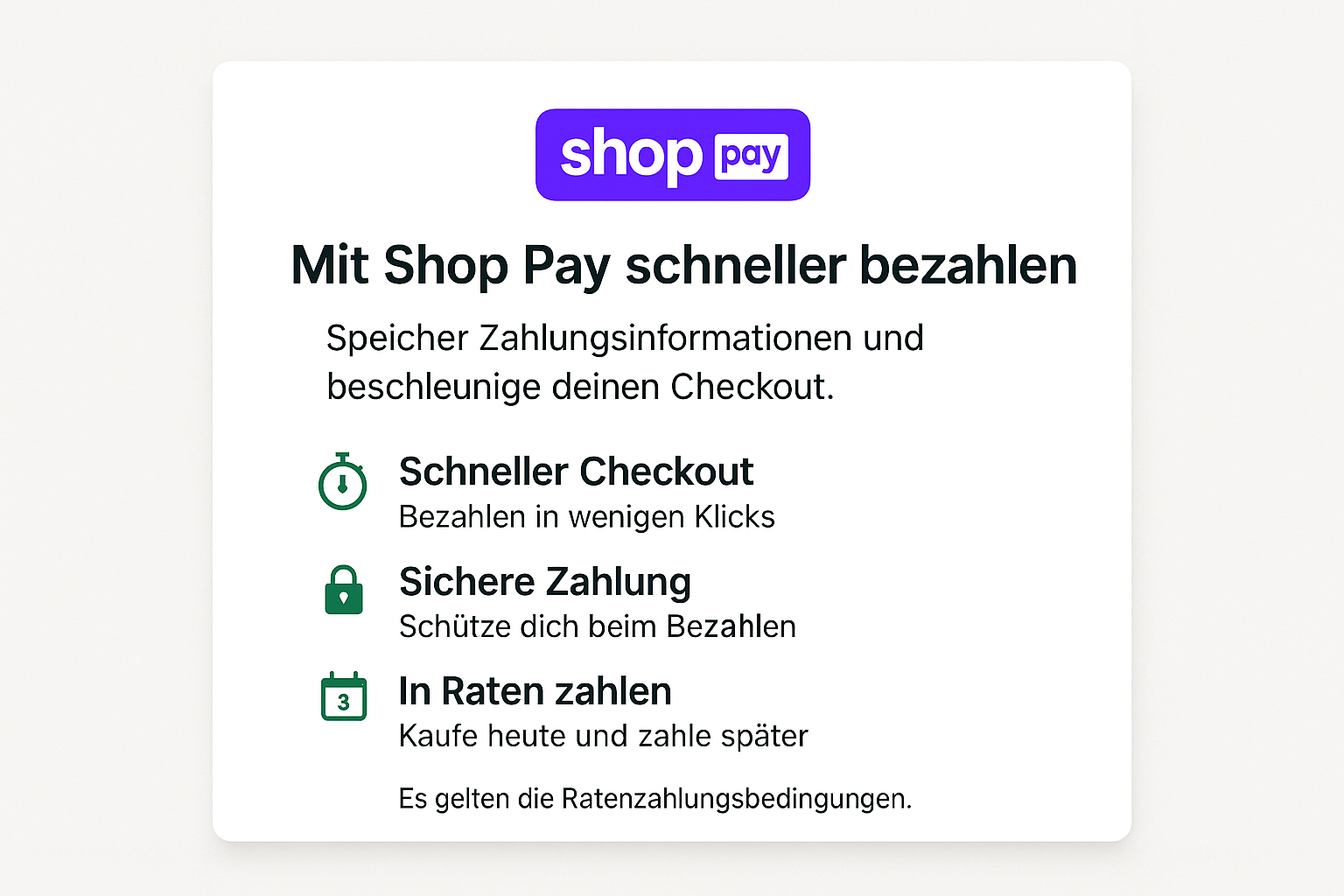 shop pay auf deutsch