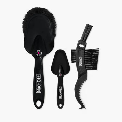 MUC-OFF 3x Premium Brush Kit | black
